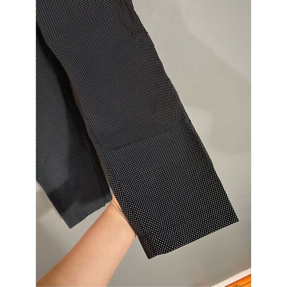 Old Navy Harper Black & White Polka Dot Ankle Dress Pants Size 10 - Picture 5 of 7